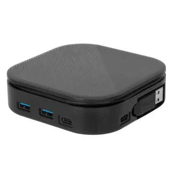 Targus DOCK116GLZ Σταθμός σύνδεσης laptop/Επαναλήπτης θυρών Ενσύρματο USB 3.2 Gen 2 (3.1 Gen 2) Type-C Μαύρο