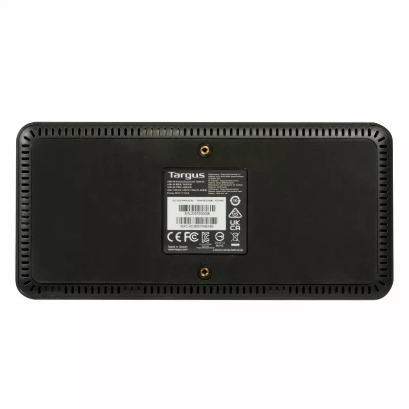 Targus DOCK460EUZ Σταθμός σύνδεσης laptop/Επαναλήπτης θυρών Ενσύρματο USB4 Μαύρο