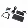 Targus DOCK460EUZ Σταθμός σύνδεσης laptop/Επαναλήπτης θυρών Ενσύρματο USB4 Μαύρο