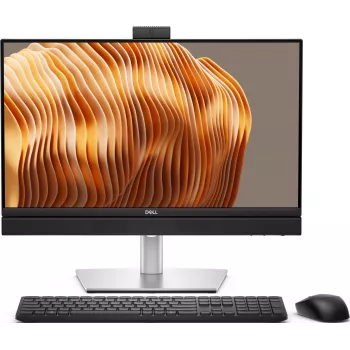 DELL Pro 24 All-in-One Plus QB24250 Intel Core Ultra 7 265 61 cm (24 ιντσών) 1920 x 1080 pixel IPS υπολογιστής All-in-One, 16 GB DDR5-SDRAM, 512 GB NVMe SSD, Windows 11 Pro, Wi-Fi 6E (802.11ax), Bluetooth, 1GbE, μαύρο, ασημί