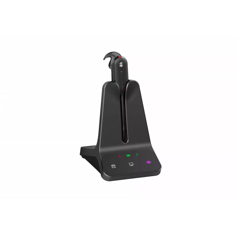 Yealink WH63 E2 UC Headset, ασύρματο, Τηλεφωνία/Μουσική, 16 g, Headset, Μαύρο