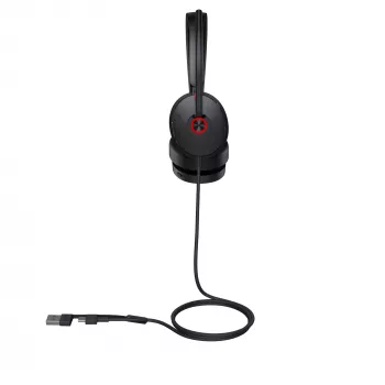 Yealink UH48 Dual Teams USB-C/A Headset, ενσύρματο, Κλήσεις/Μουσική, 20–20000 Hz, 169 g, Headset, Μαύρο