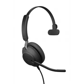 Jabra Evolve2 40 SE Headset ενσύρματο με κεφαλόδεσμο γραφείο/callcenter USB Type-C / USB Type-A μαύρο