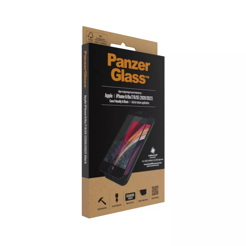 PanzerGlass® Προστασία οθόνης iPhone 8 | 7 | 6s | 6 | SE (2020/2022) | Edge-to-Edge