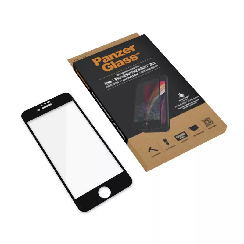 PanzerGlass® Προστασία οθόνης iPhone 8 | 7 | 6s | 6 | SE (2020/2022) | Edge-to-Edge