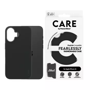 PanzerGlass CARE™ by ® Θήκη μαύρη με MagSafe iPhone 16