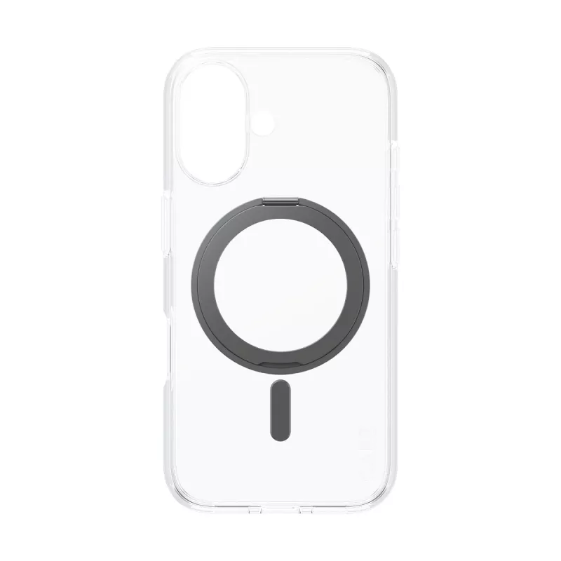 PanzerGlass CARE™ by ® Θήκη διαφανής με μαύρο Kickstand & MagSafe iPhone 16