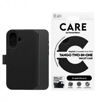 PanzerGlass CARE™ by ® Tango 2-in-1 Wallet Case με MagSafe iPhone 16