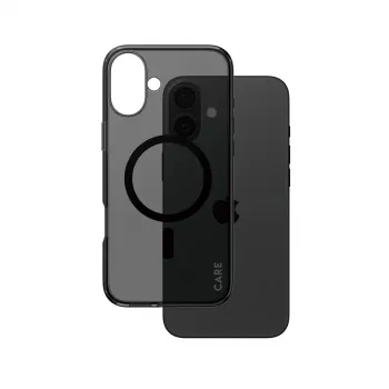 PanzerGlass CARE™ by ® Urban Combat Case Smokey w. μαύρο MagSafe iPhone 16 Plus