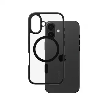 PanzerGlass CARE™ by ® Urban Combat Θήκη διαφανής με μαύρο πλαίσιο & MagSafe iPhone 16
