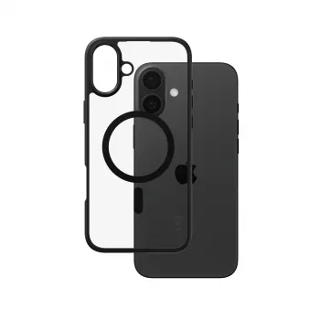 PanzerGlass CARE™ by ® Urban Combat Case διαφανής με μαύρο πλαίσιο & MagSafe για iPhone 16 Plus