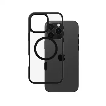 PanzerGlass CARE™ by ® Urban Combat Case διαφανής με μαύρο πλαίσιο & MagSafe για iPhone 16 Pro Max