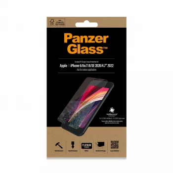 PanzerGlass ® Προστασία οθόνης iPhone 8 | 7 | 6s | 6 | SE (2020/2022) | Standard Fit