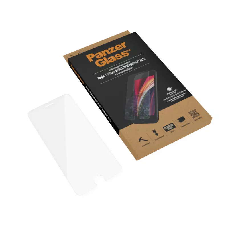 PanzerGlass ® Προστασία οθόνης iPhone 8 | 7 | 6s | 6 | SE (2020/2022) | Standard Fit