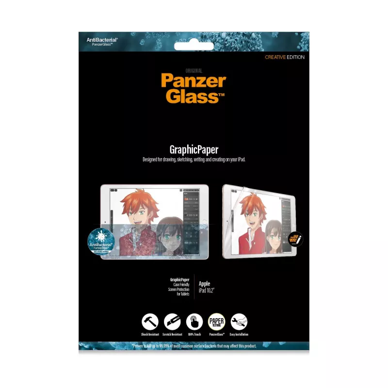 PanzerGlass ® GraphicPaper® μεμβράνη προστασίας οθόνης iPad 10.2″ (2019-2021)