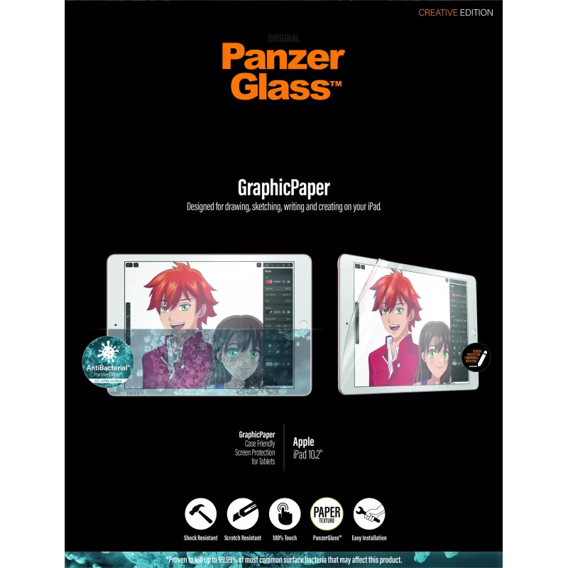 PanzerGlass ® GraphicPaper® μεμβράνη προστασίας οθόνης iPad 10.2″ (2019-2021)
