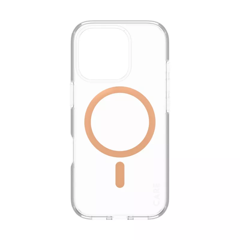 PanzerGlass CARE™ by ® θήκη Urban Combat διαφανές με Peachy MagSafe iPhone 16 Pro