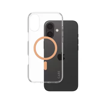 PanzerGlass CARE™ by ® θήκη Urban Combat διαφανές με Peachy MagSafe iPhone 16 Plus