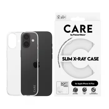 PanzerGlass CARE™ by ® θήκη X-Ray iPhone 16 Plus, θήκη, Apple, Apple - iPhone 16 Plus, διαφανές