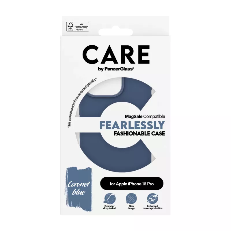 PanzerGlass CARE™ by ® θήκη μπλε με MagSafe iPhone 16 Pro