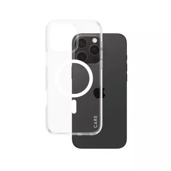 PanzerGlass CARE™ by ® θήκη Urban Combat διαφανές με λευκό MagSafe για iPhone 16 Pro Max