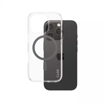 PanzerGlass CARE™ by ® θήκη Urban Combat διαφανές με μαύρο MagSafe iPhone 16 Pro