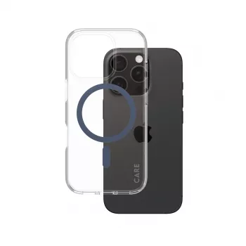 PanzerGlass CARE by Flagship θήκη διαφανής Urban Combat Blue MagSafe iPhone 16 Pro