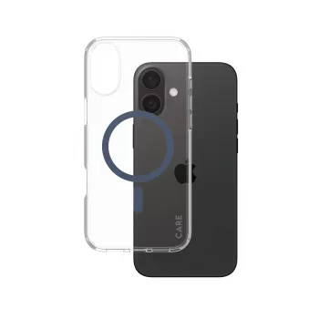 PanzerGlass CARE™ by ® Urban Combat θήκη διαφανής με μπλε MagSafe iPhone 16 Plus