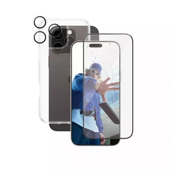PanzerGlass ® | CARE by ® Flagship 3-in-1 σετ iPhone 16 Pro Max