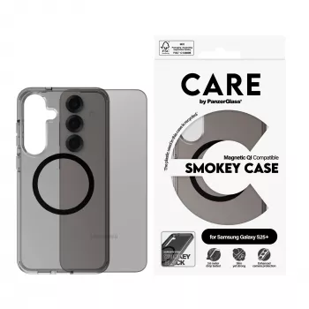 PanzerGlass CARE™ by ® Urban Combat θήκη Smokey w. μαύρο Qi συμβατή Samsung Galaxy S25+