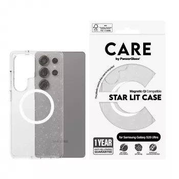 Θήκη PanzerGlass CARE™ by ® Urban Combat Case Star Lit w. White Qi συμβατή Samsung Galaxy S25 Ultra