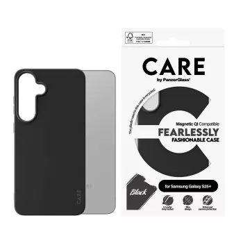 PanzerGlass CARE™ by ® θήκη μαύρη με Qi-συμβατότητα Samsung Galaxy S25+