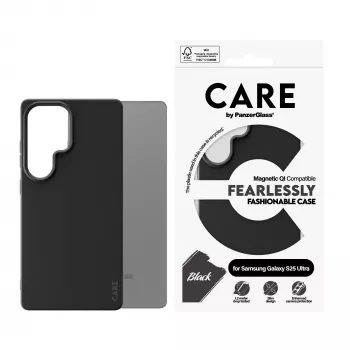 Θήκη PanzerGlass CARE™ by ® Case Black w. Qi συμβατή Samsung Galaxy S25 Ultra