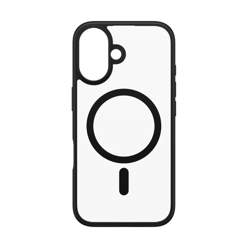 PanzerGlass ® HardCase διαφανής με μαύρο πλαίσιο MagSafe για iPhone 16