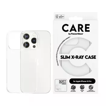 PanzerGlass CARE™ by ® X-Ray θήκη iPhone 15 Pro, θήκη, Apple, Apple - iPhone 15 Pro, διαφανής
