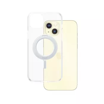 PanzerGlass CARE by ® Feature θήκη διαφανής με ασημί Kickstand & MagSafe iPhone 15 Plus