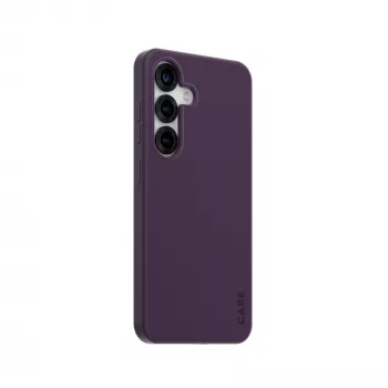 PanzerGlass CARE™ by ® θήκη Plum Purple w. Qi Compatible Samsung Galaxy S25