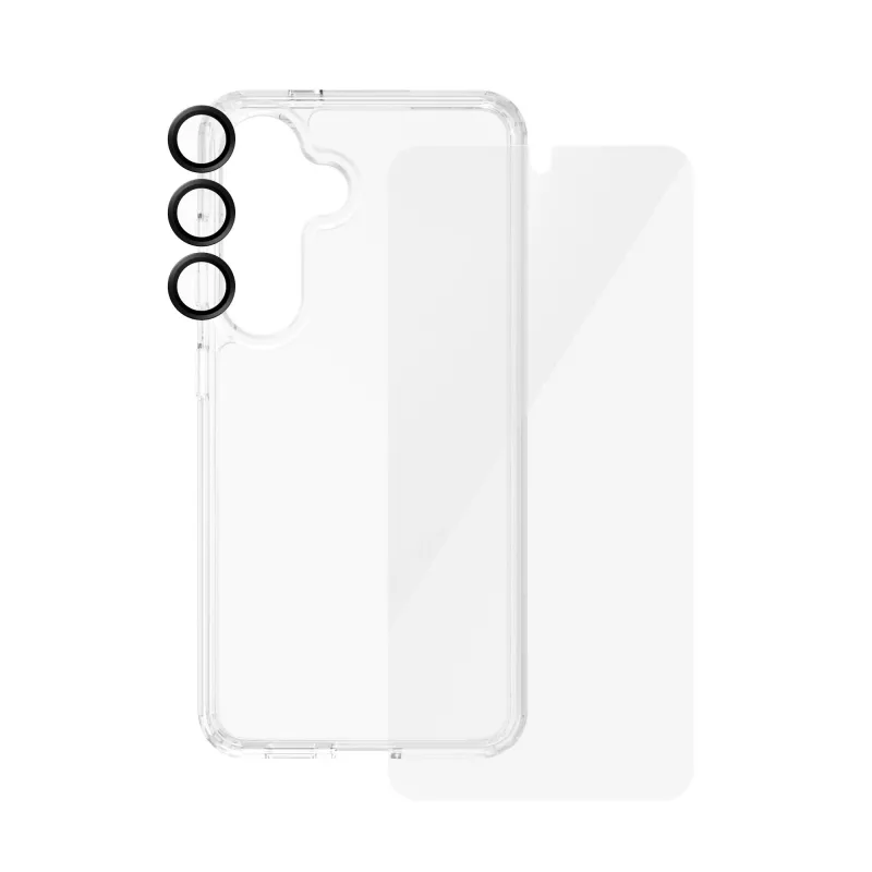 PanzerGlass ® 3-in-1 Bundle Samsung Galaxy S24 | Ultra-Wide Fit με EasyAligner