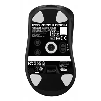 ASUS ROG Keris II Origin BLK Ποντίκι Gaming Δεξί χέρι RF Wireless + Bluetooth + USB Type-A Οπτικό 42000 DPI