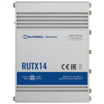 TELTONIKA RUTX14 4G LTE Cat12 Wi-Fi Βιομηχανικός Router