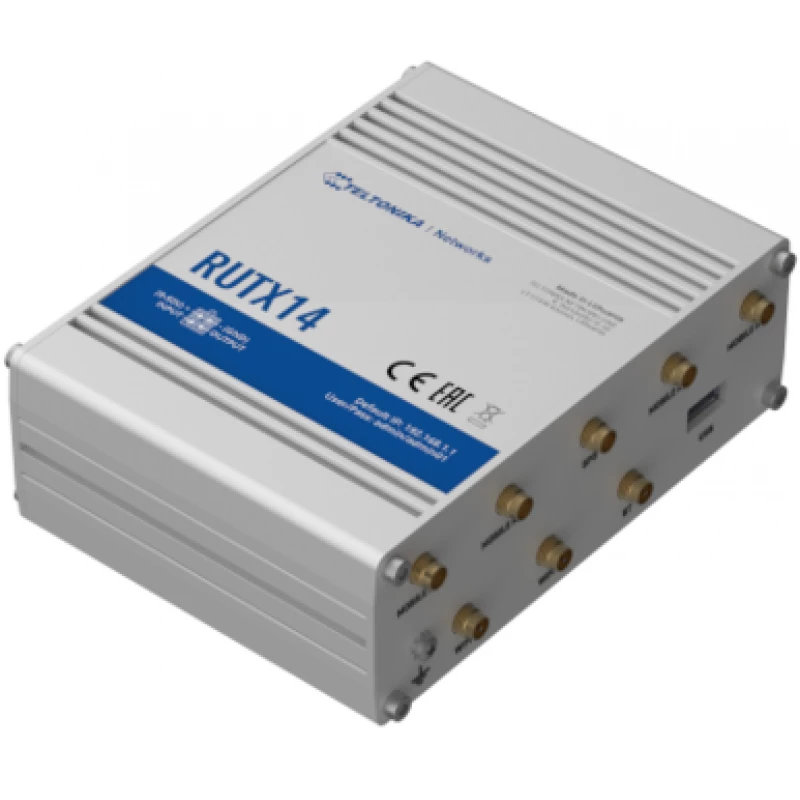 TELTONIKA RUTX14 4G LTE Cat12 Wi-Fi Βιομηχανικός Router