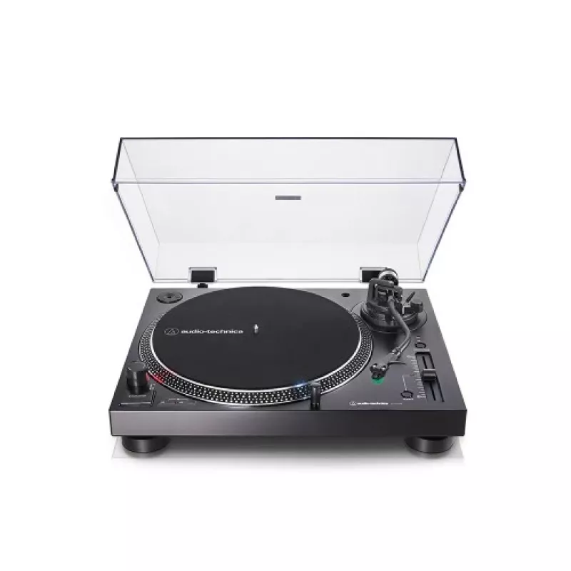 Audio-Technica AT-LP120XUSB πικάπ με απευθείας κίνηση (αναλογικό & USB), ασημί