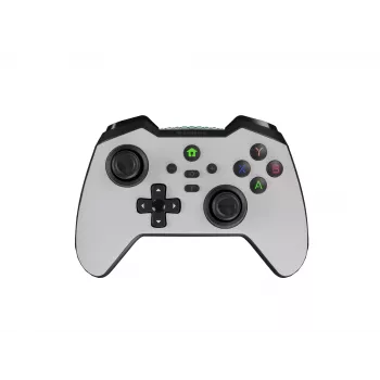 GENESIS Mangan 400 λευκό Bluetooth Gamepad αναλογικό / ψηφιακό Android, MAC, Nintendo Switch, PC, iOS
