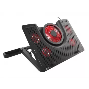 GENESIS Oxid 550 Βάση ψύξης laptop 43,9 cm (17,3 inch) 2800 rpm μαύρο