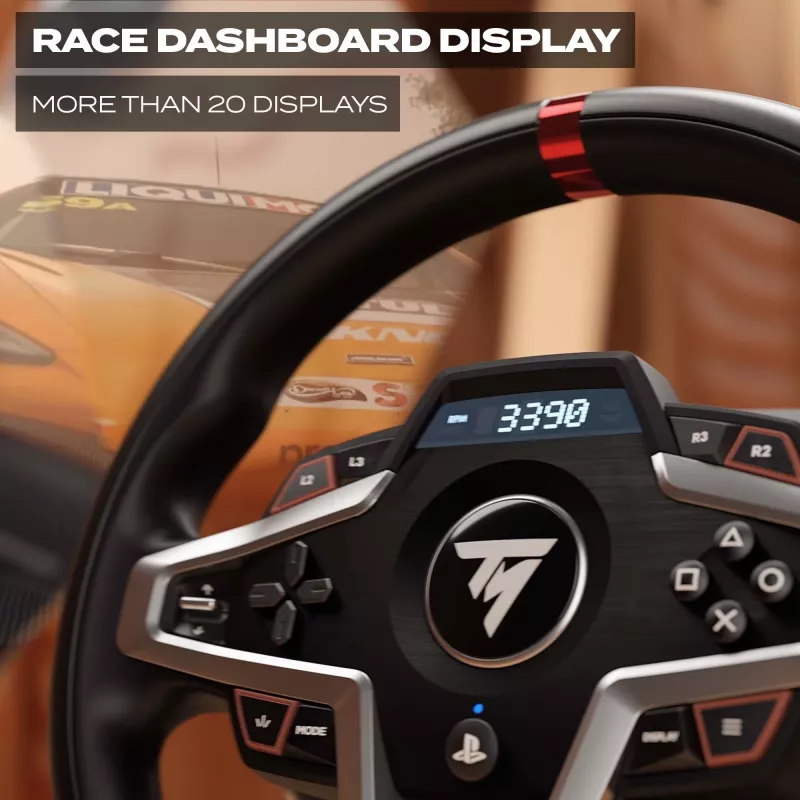 Thrustmaster T248 Μαύρο Τιμόνι + Πεντάλ PC, PlayStation 4, PlayStation 5