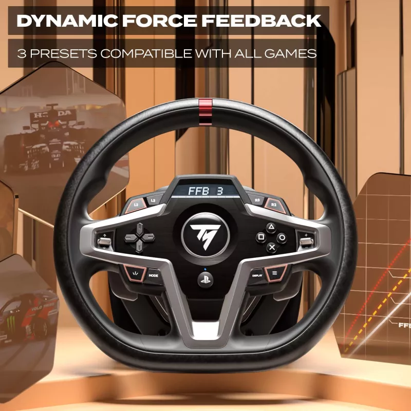 Thrustmaster T248 Μαύρο Τιμόνι + Πεντάλ PC, PlayStation 4, PlayStation 5
