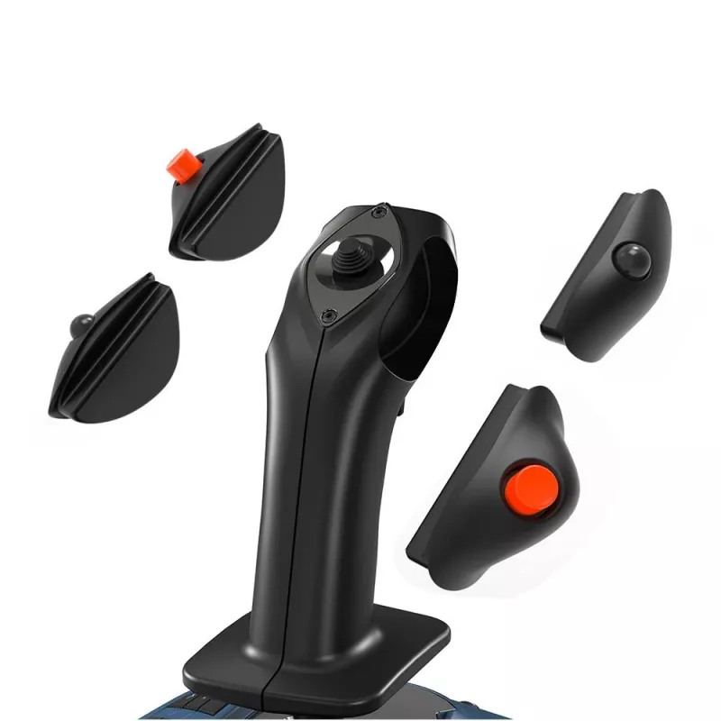 Thrustmaster TCA Sidestick X Airbus Edition Μαύρο, Γκρι USB Joystick Αναλογικό PC, Xbox