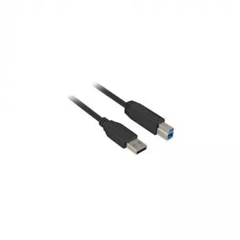 Καλώδιο USB Sharkoon 5m USB 3.2 Gen 1 USB A USB B μαύρο