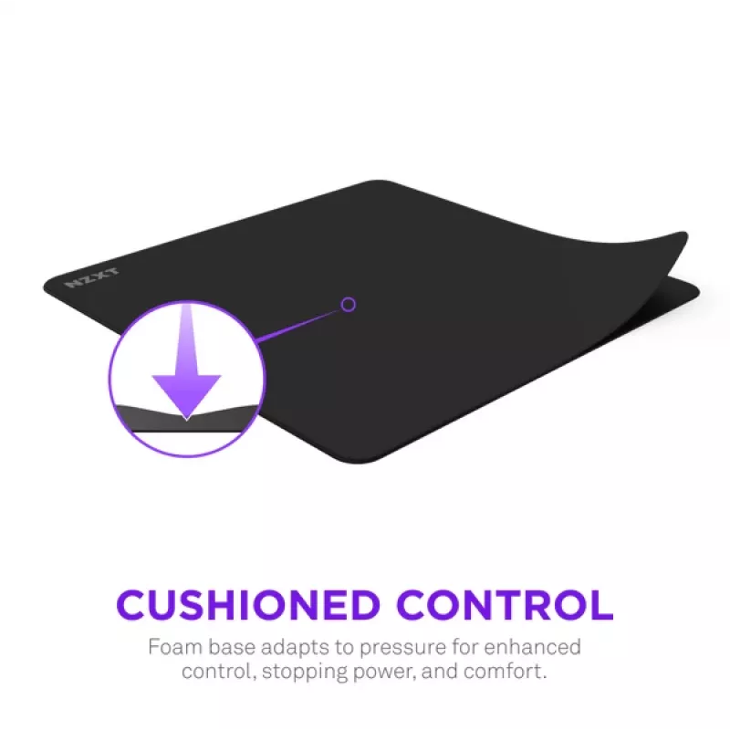 Mousepad NZXT Zone Elite - Large - 400x400mm - μαύρο