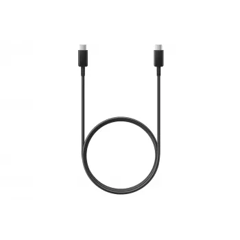 Samsung EP-DN975 - Καλώδιο USB - USB-C (M) σε USB-C (M) - USB 2.0 - 1 m - Τροφοδοσία USB (5A, 100 W) - Μαύρο - για Galaxy Note10, Note10+, Note1